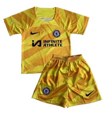 Chelsea Goalkeeper Replica Third Stadium Kit for Kids 2023-24 Short Sleeve (+ pants)